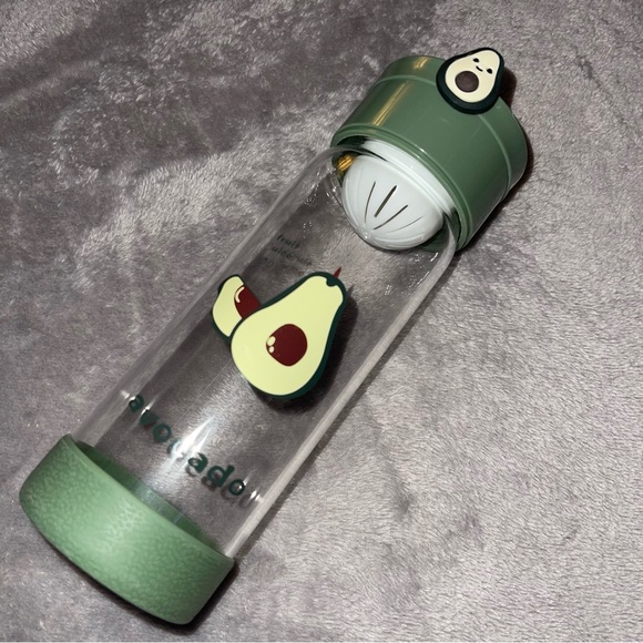 Green olive 320 ml Avacado water/ coffee/ tea/ smoothie bottle - Picture 3 of 8